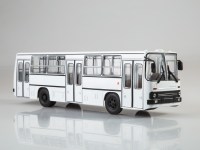 Масштабная модель 1:43 Городской автобус Икарус-260, Ikarus-260, планетарные двери, белый (Советский Автобус)